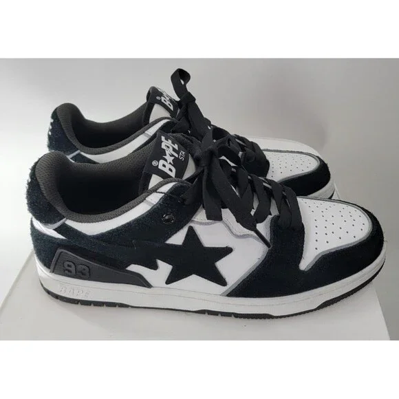 A Bathing Ape Bape SK8 StaBlack Suede - Picture 5 of 11